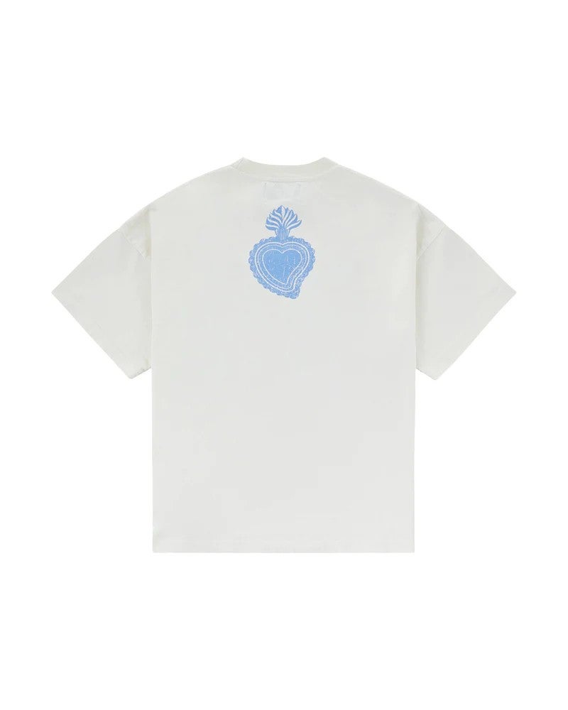 WSC Tee Diamond Logo Bone Blue