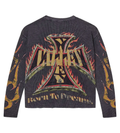 Vale Forever Tee Black Reborn Thermal Longsleeve