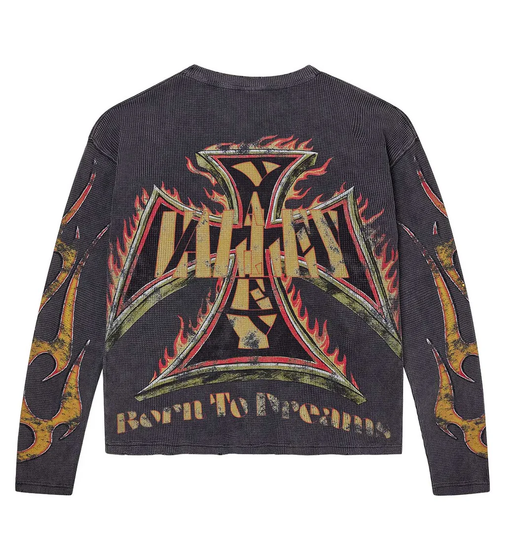 Vale Forever Tee Black Reborn Thermal Longsleeve