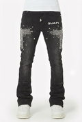 GUAPI JEANS Obsidian Black Uzi Denim