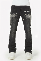 GUAPI JEANS Obsidian Black Uzi Denim