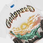 Godspeed Tee Burnt Bridges II NGT White