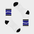 Godspeed Sock Og Logo Striped White Blue