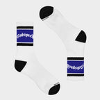 Godspeed Sock Og Logo Striped White Blue