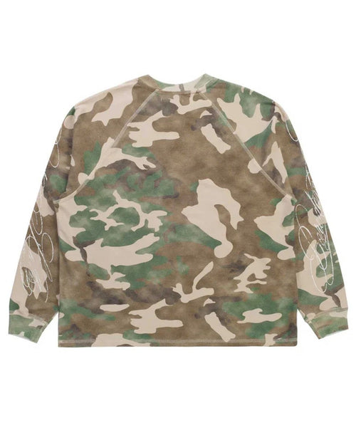 Boredom Kills Camo Trust L/S Tee