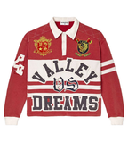 Vale Forever LongSleeve Red White Dreams Rugby