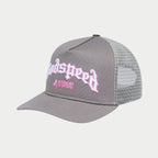 Godspeed Hat Gs Forever Trucker Grey Pink