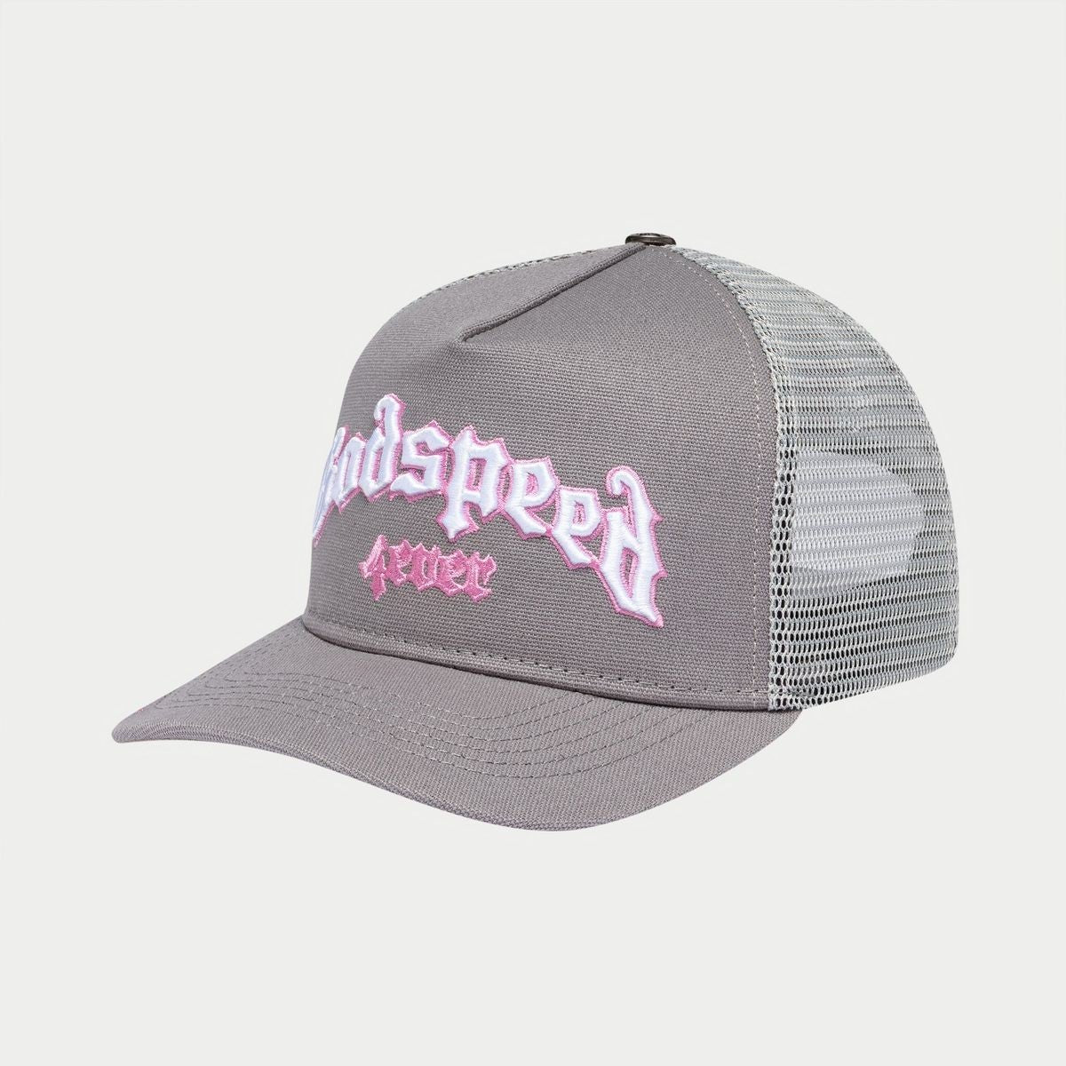 Godspeed Hat Gs Forever Trucker Grey Pink