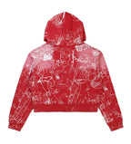Vertabrae Hoodie Red Silo Sketch