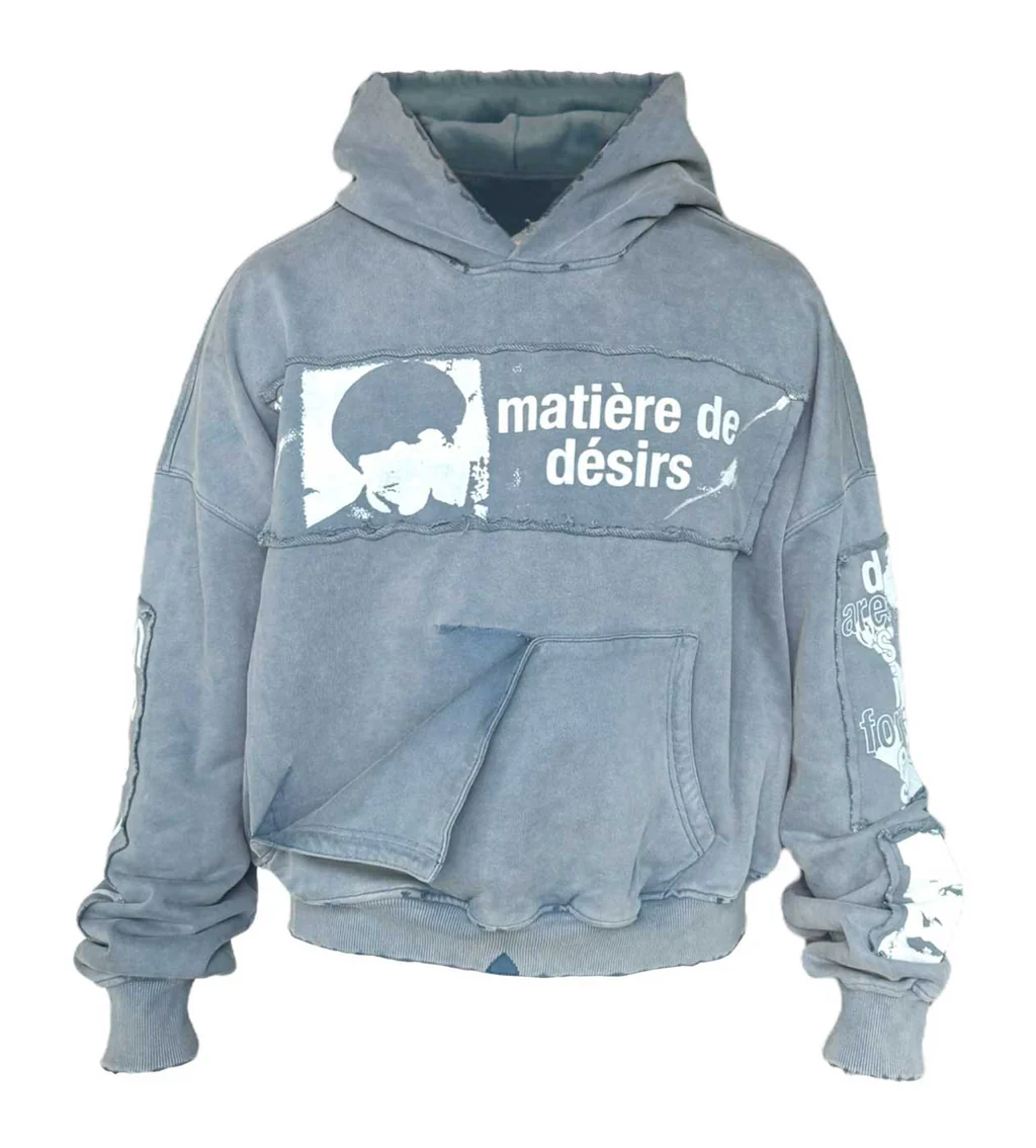 Matiere De Desirs Hoodie Blue Encore