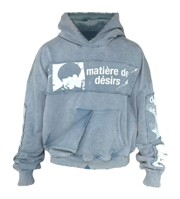 Matiere De Desirs Hoodie Blue Encore
