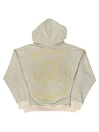 Saint Vanity Hoodie Cream VVs Zip Up
