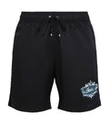Amiri Swim Shorts Chateau Crest Black
