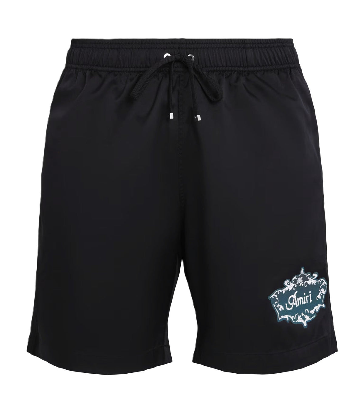 Amiri Swim Shorts Chateau Crest Black