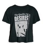 Matiere De Desirs Tee Black Quality of Desires