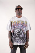 Paper Money Tee Blue EIGHTBALL Rhinestone