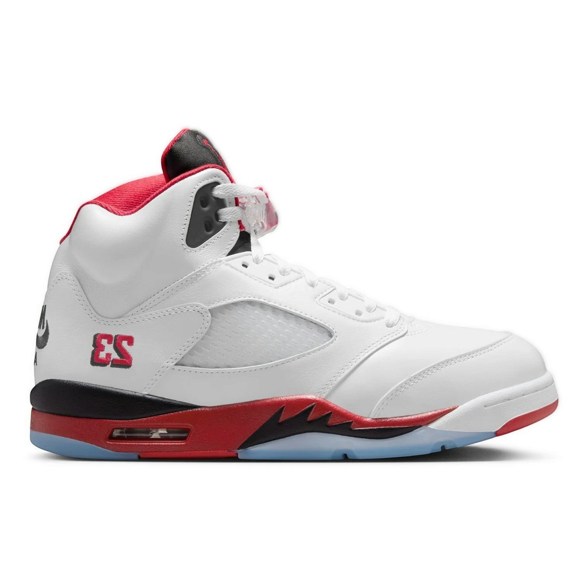 Jordan 5 Retro Fire Red Black Tongue (2025) Men's