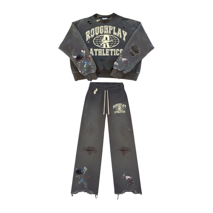 Roughplay Crewneck Set Grey Tan