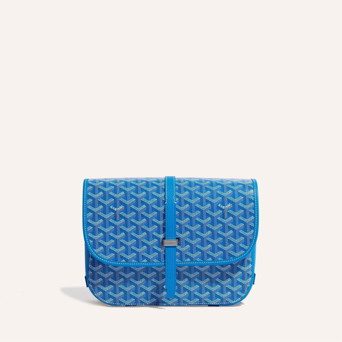 Goyard Belvedere PM Bag Sky Blue Preowned