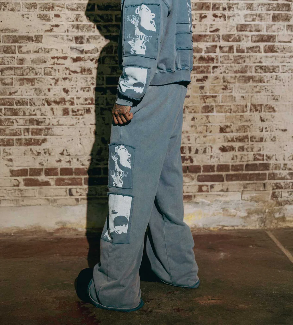Matiere De Desirs Sweatpants Blue Encore