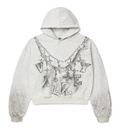 Vale Forever Hoodie Grey Big Chain