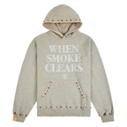 WSC Hoodie Studded Logo Vintage Grey