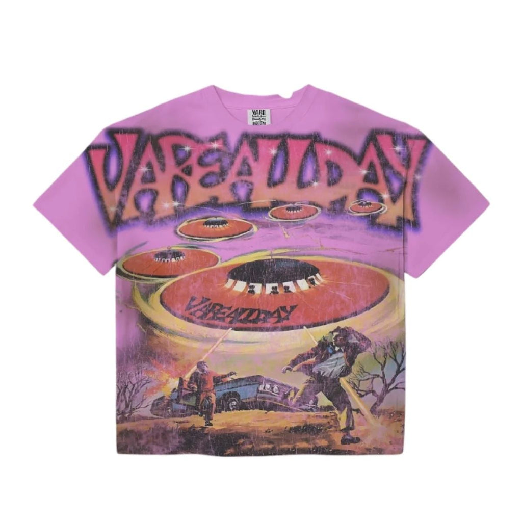 Vare All Day Invasion Tee Black Pink