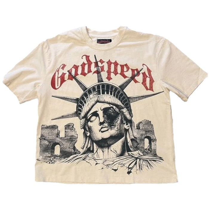 Godspeed Tee R.O.M.E Cream