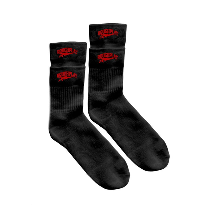 Roughplay Socks Black Red