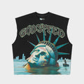Godspeed Tee Sunken Liberty Sleeveless Black