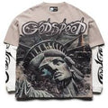 Godspeed Tee Long sleeve New York Sunken Liberty 2