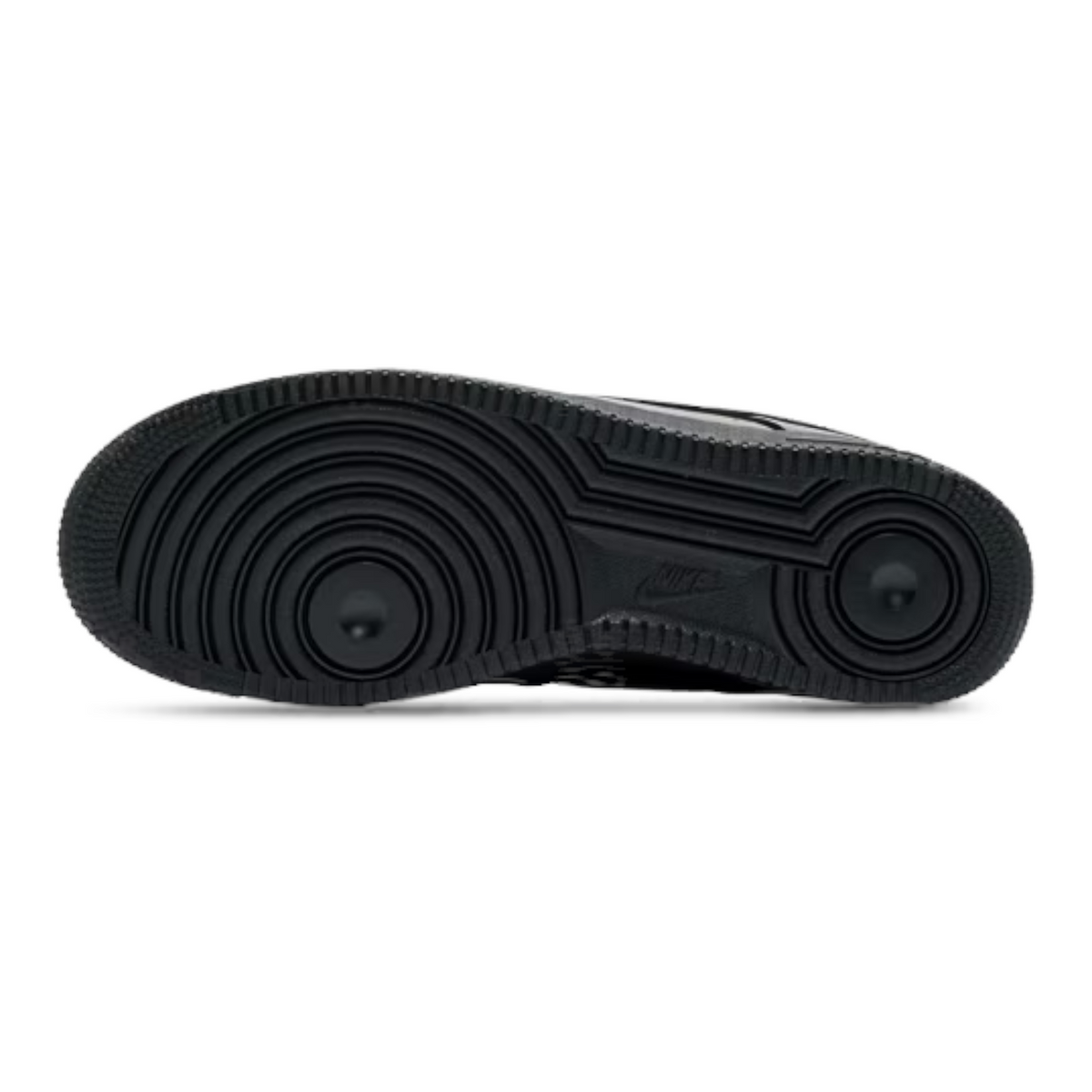 FLEX SHOP Nike Air Force 1 Family Reunion Air Soul sneaker featuring a black rubber outsole with circular tread