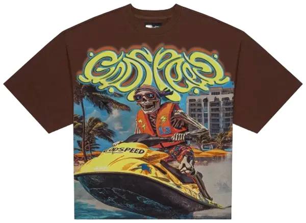 Godspeed Tee Wave Runner Brown