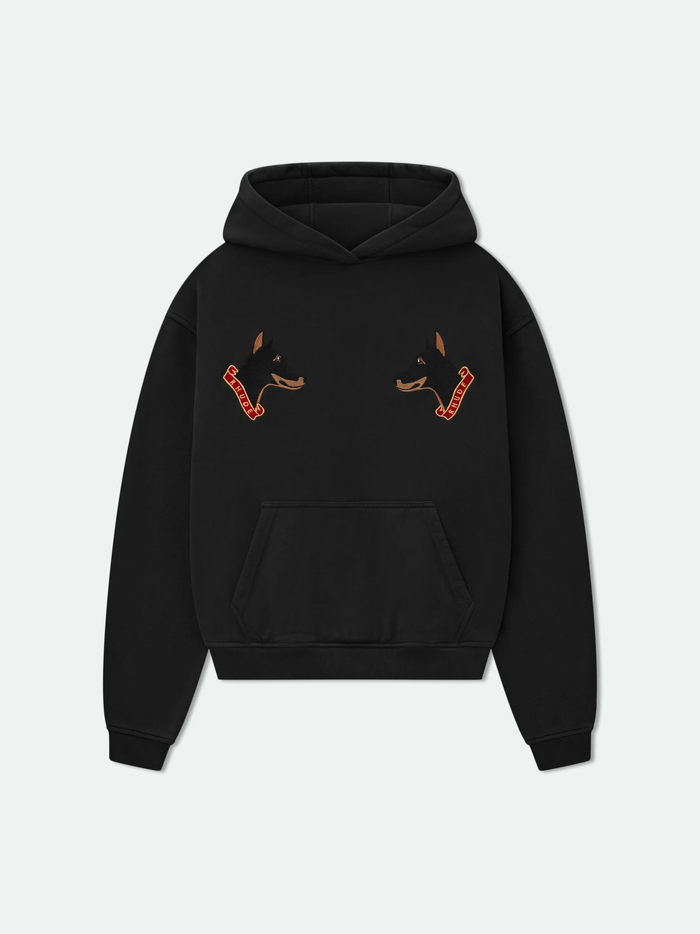 Rhude Hoodie Black London Hound