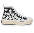 Amiri Court Sneakers Black White Stars