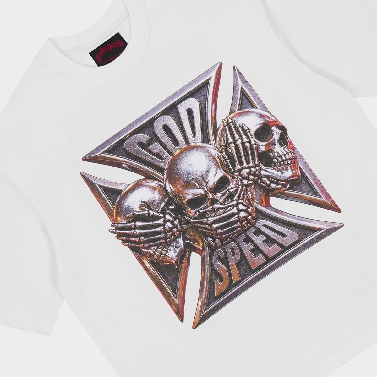 Godspeed Tee Omerta White