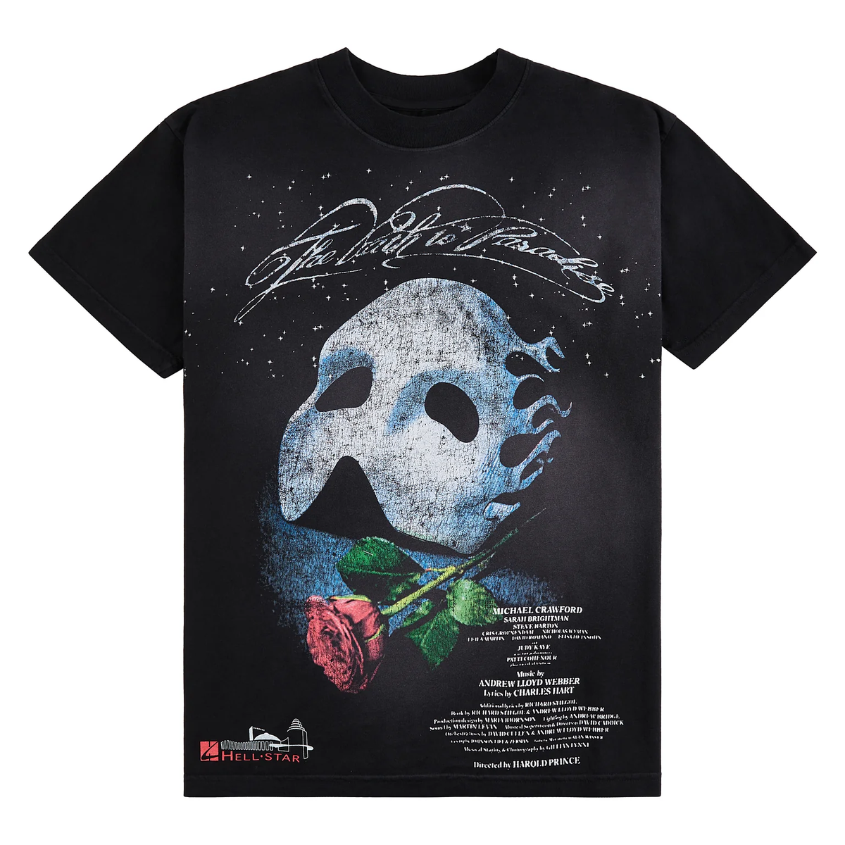 Hellstar Tee Black Phantom Of The Opera