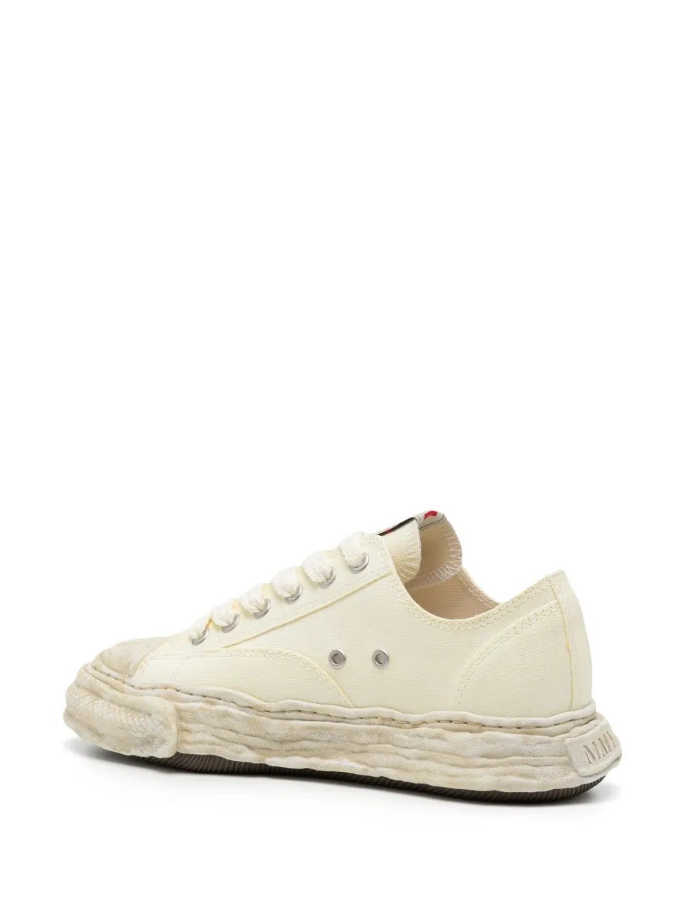 MMY Sneakers Peterson23 Low Garment Dyed White