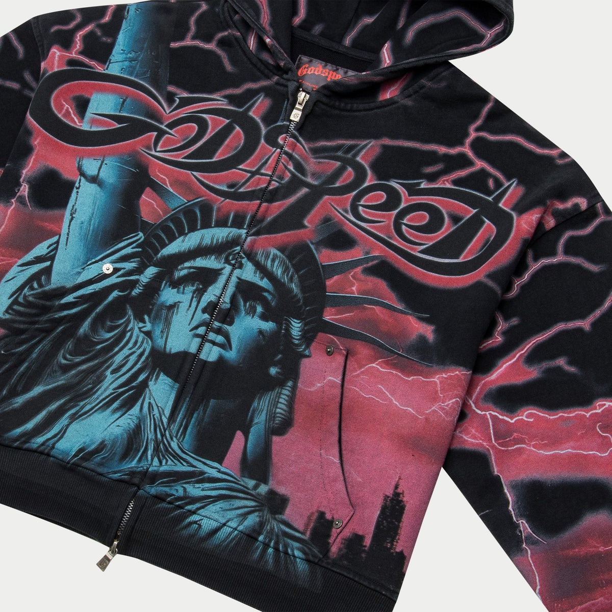 Godspeed Voltage Zip Hoodie Red