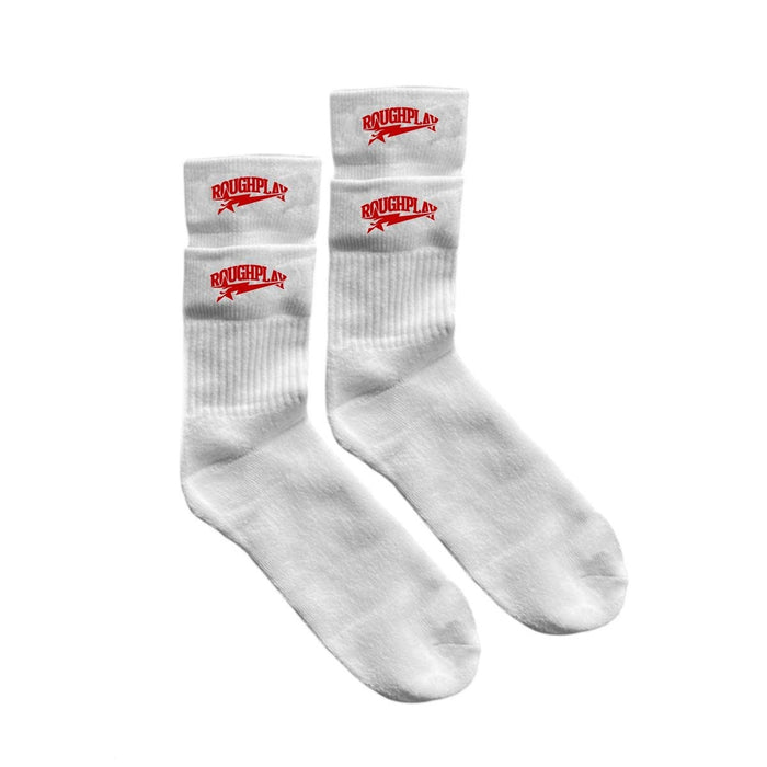 Roughplay Socks White Red
