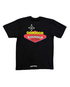 Chrome Hearts Tee Las Vegas Exclusive Scroll Logo Black