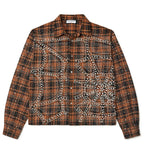 Vale Forever Flannel Orange Chainsaw