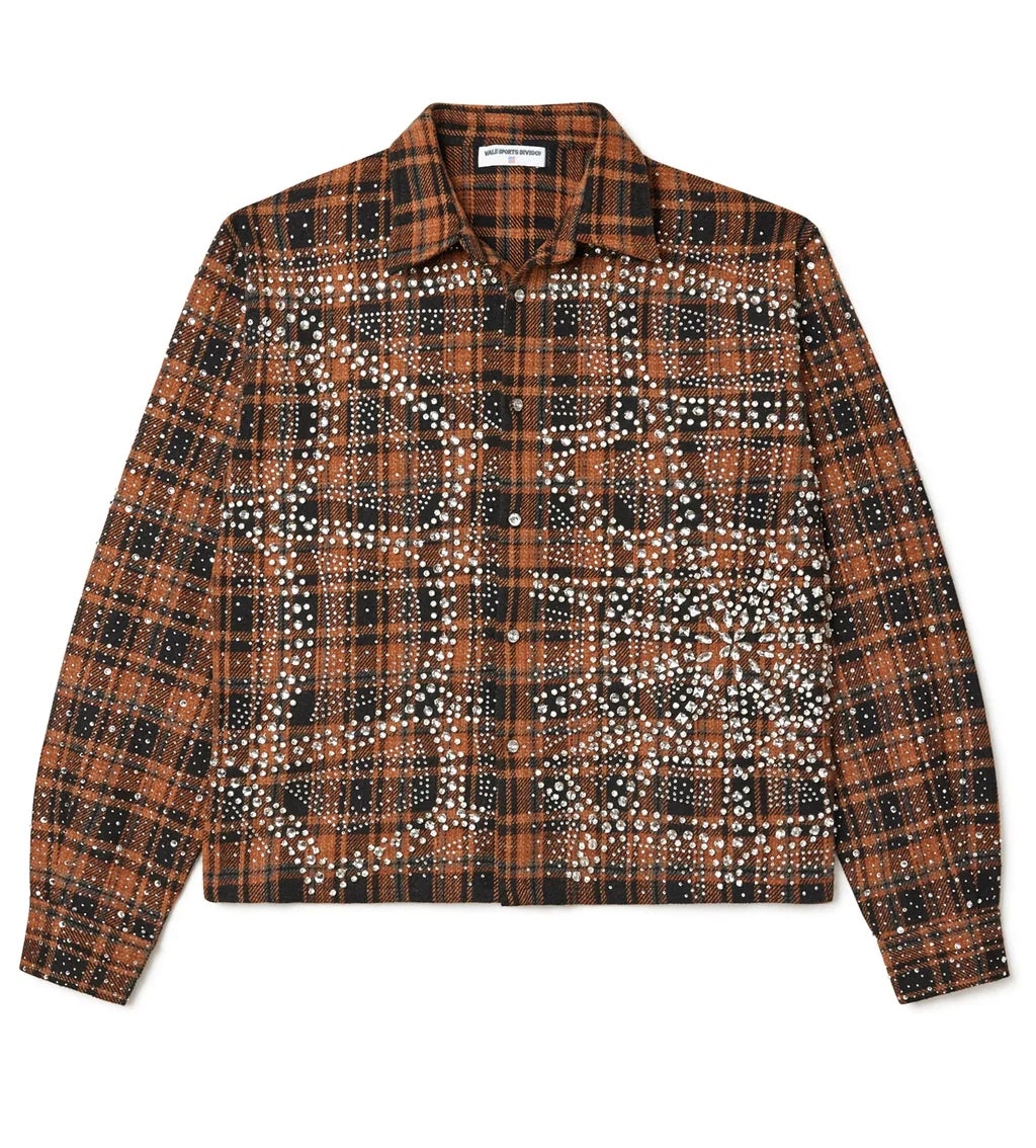 Vale Forever Flannel Orange Chainsaw