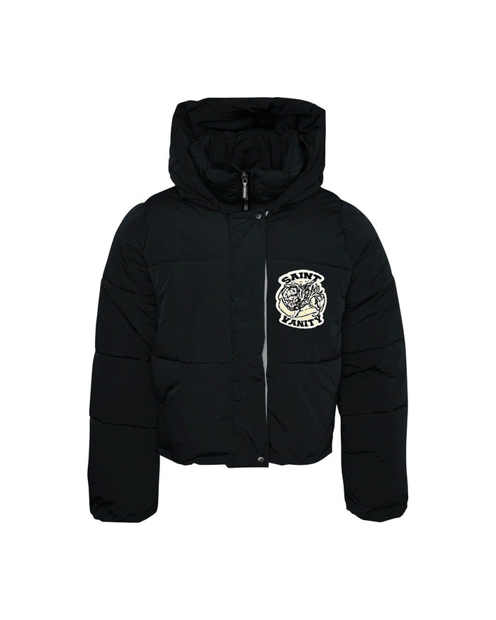 Saint Vanity Puffer Jacket Black