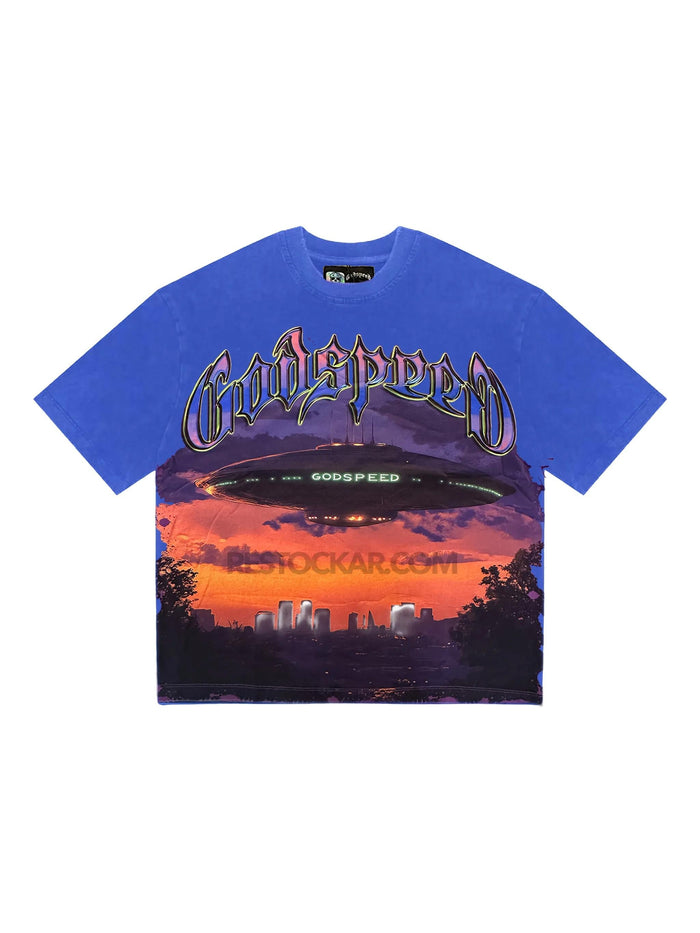 Godspeed Tee U.A.P Blue