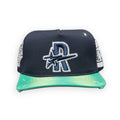 Roughplay Hat R Logo Vintage Blue Green