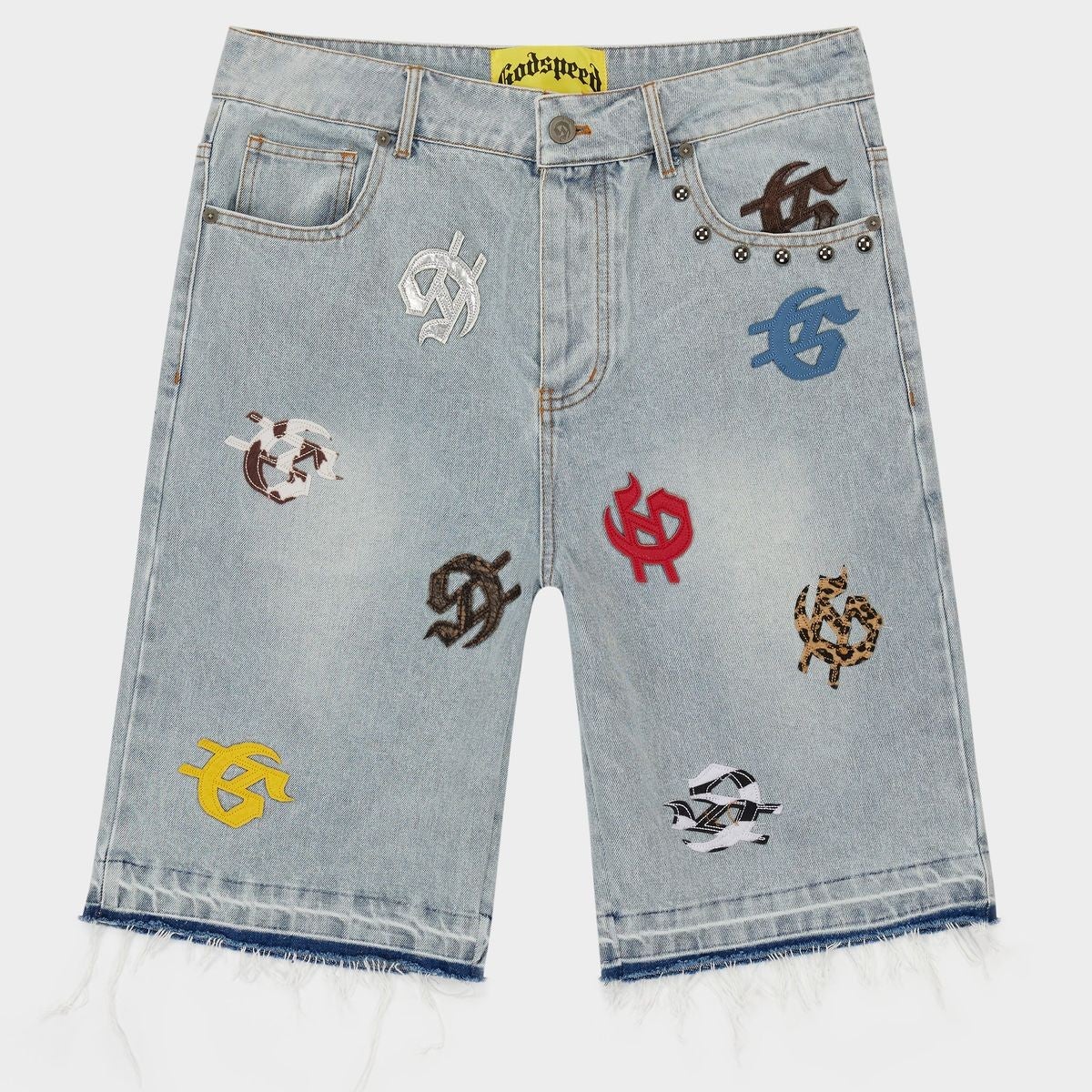 Godspeed Infinity Shorts Blue Multicolor