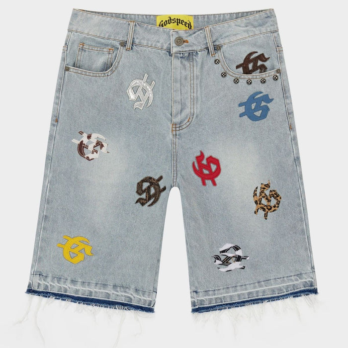 Godspeed Infinity Shorts Blue Multicolor