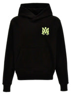 Amiri MA Logo Hoodie Black Lime