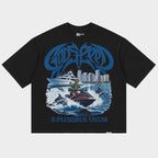 Godspeed Tee GMYC Wave Runner Black